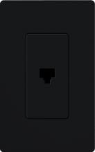 Lutron CA-PJ-BL - CLARO TELEPHONE JACK 6 CONDUCTOR BLACK