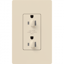 Lutron CAR-15-DDTR-LA-C - CLARO 15A TR DUAL DIM RCPT CSA LA