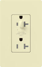 Lutron CAR-15-HDTR-AL - CLARO 15 A TMPR RESIST HALF DIM RECPT AL