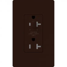 Lutron CAR-15-HDTR-BR-C - CCLARO 15 A TR HALF DIM RECPT CSA BR