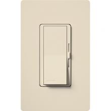 Lutron DVWFSQ-FH-LA - DIVA DUO W/PL CLAM LT ALMOND