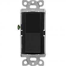Lutron CA-1PS-BL - CLARO ACC SINGLE POLE SWITCH 15A BLACK