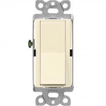 Lutron CA-3PS-AL - CLARO ACC 3-WAY SWITCH 15A ALMOND