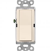 Lutron CA-3PS-LA - CLARO ACC 3-WAY SWITCH 15A LIGHT ALMOND
