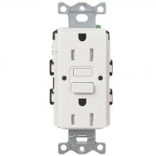 Lutron CAR-15-GFST-WH - CA 15A GFCI SELF TESTING RECEPTACLE WH
