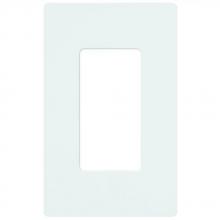 Lutron CW-1-WH-96 - CLARO FACEPLATE ASSY 1 GANG WH