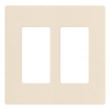 Lutron CW-2-LA - CLARO WALLPLATE 2 GNG LIGHT