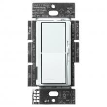 Lutron DVSCFSQ-LF-GL - DIVA 3-SPEED LIGHT/FAN SW SATIN COLOR GL