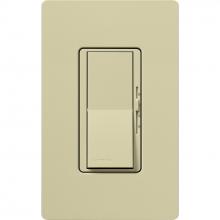 Lutron DVSCFSQ-LF-SA - DIVA 3-SPEED LIGHT/FAN SW SATIN COLOR SA