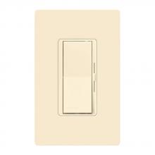 Lutron DVWCL-153PH-LA - DIVA W/ FP CFL 3WAY LO LIGHT ALMOND