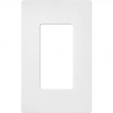 Lutron SC-1-SW - SATIN COLOR 1-GANG WALLPLATE SNOW