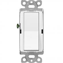 Lutron SC-1PS-SW - SATIN COLOR 1-POLE SWITCH SNOW