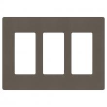 Lutron SC-3-TF - SATIN WALLPLATE 3G TF