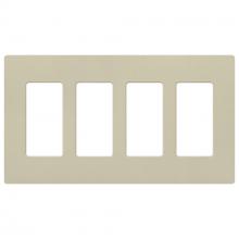Lutron SC-4-CY - SATIN WALLPLATE 4G CY