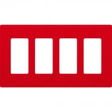 Lutron SC-4-SR - SATIN WALLPLATE 4G SR