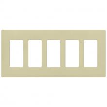 Lutron SC-5-SA - SATIN WALLPLATE 5G SA