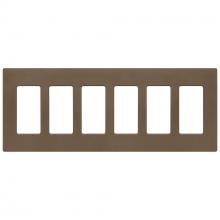 Lutron SC-6-EP - SATIN WALLPLATE 6G EP