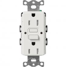 Lutron SCR-15-GFST-LG - SATIN 15A GFCI REC LG