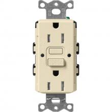 Lutron SCR-15-GFST-SD - SATIN 15A GFCI REC SD