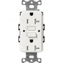 Lutron SCR-20-GFST-RW - SATIN 20A GFCI REC RW