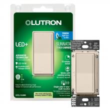 Lutron STCL-153M-LA - SUNNATA LED+ DIMMER MULTILOC LT ALMOND