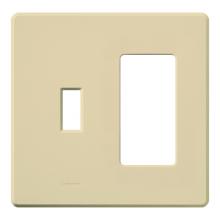 Lutron FG-2-TD-IV - FASSADA WP, 2-GANG, COMBO TRAD/DSGNR, IV