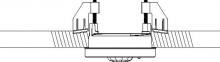 Lutron L-CRMK-WH - LRF CEILING RECESS MOUNT
