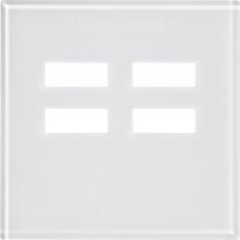 Lutron LFGI-4B-F-CWH - FP GLASS 4B