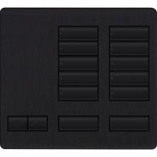 Lutron LFK-T10RL-BLA - LARGE 10 BUTTON FACEPLATE KIT BLA