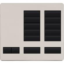 Lutron LFK-T10RL-BN - LARGE 10 BUTTON FACEPLATE KIT BN