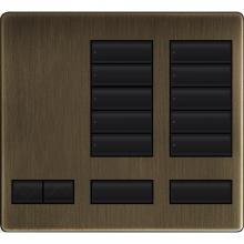 Lutron LFK-T10RL-QB - LARGE 10 BUTTON FACEPLATE KIT QB