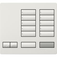 Lutron LFK-T10RL-SW - LARGE 10 BUTTON FACEPLATE KIT SW