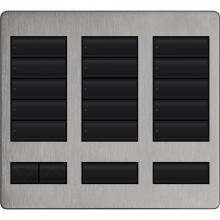Lutron LFK-T15RL-SN - LARGE 15 BUTTON FACEPLATE KIT SN