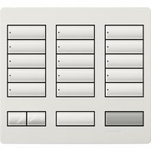 Lutron LFK-T15RL-SW - LARGE 15 BUTTON FACEPLATE KIT SW