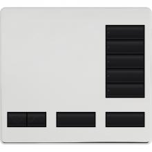 Lutron LFK-T5RL-BC - LARGE 5 BUTTON FACEPLATE KIT BC