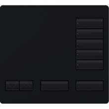 Lutron LFK-T5RL-MN - LARGE 5 BUTTON FACEPLATE KIT MN