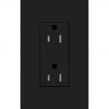 Lutron LTR-15-TR-BL - DUPLEX 15A TR RECEPTACLE BL NO FP