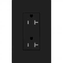 Lutron LTR-20-TR-BL - DUPLEX 20A TR RECEPTACLE BL NO FP