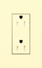 Lutron LTR-F15-TR-BE - DUPLEX 15A TR RECEPTACLE BE FP
