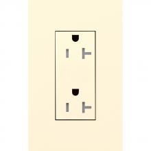 Lutron LTR-F20-TR-BE - DUPLEX 20A TR RECEPTACLE BE FP