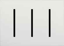 Lutron LWT-GGG-WH - NW AR WP 3 DMRS, SWTCHS, WLLSTNS IN WH