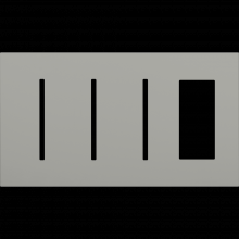 Lutron LWT-GGGT-GR - NW AR WP 3 GFK T, 1 ACC PLDM OPNG IN GR