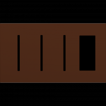 Lutron LWT-GGGT-SI - NW AR WP 3 GFK T, 1 ACC PLDM OPNG IN SI