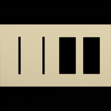 Lutron LWT-GGTT-IV - NW AR WP 2 GFK T, 2 ACC PLDM OPNG IN IV