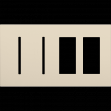 Lutron LWT-GGTT-LA - NW AR WP 2 GFK T, 2 ACC PLDM OPNG IN LA