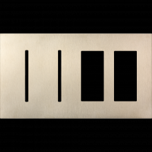 Lutron LWT-GGTT-SN - NW AR WP 2 GFK T, 2 ACC PLDM OPNG IN SN
