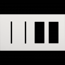 Lutron LWT-GGTT-WH - NW AR WP 2 GFK T, 2 ACC PLDM OPNG IN WH
