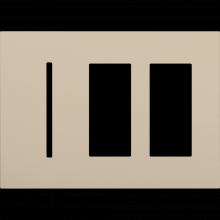 Lutron LWT-GTT-TP - NW AR WP 1 GFK T, 2 ACC PLDM OPNG IN TP