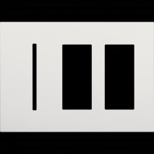 Lutron LWT-GTT-WH - NW AR WP 1 GFK T, 2 PLDM OPNG IN WH