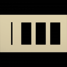 Lutron LWT-GTTT-IV - NW AR WP 1 GFK T, 3 ACC PLDM OPNG IN IV